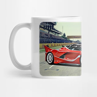 FXX Track Print Mug